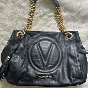 Leather Valentino handbag